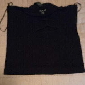 Black Crop/Tube Top